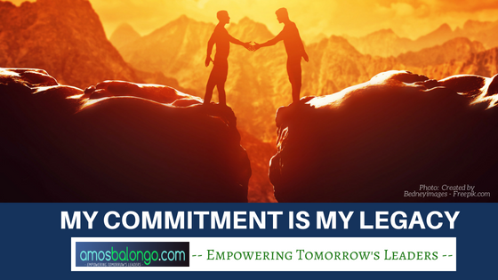 My Commitment My Legacy My Commitment My Legacy
