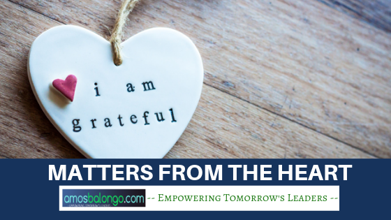 Matters from the Heart Matters from the Heart